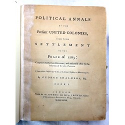 Political Annals of the Present United Colonies